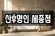산후명인 세종점