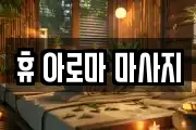 휴 아로마 마사지