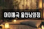 울산광역시 중구 남외동 마사지, 지압등 업체정보