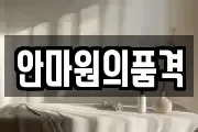 안마원의품격