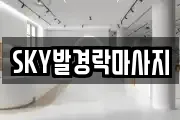 SKY발경락마사지