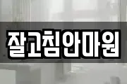 잘고침안마원