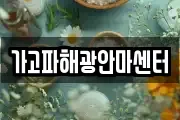 가고파해광안마센터