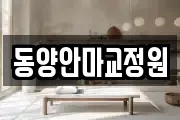 동양안마교정원