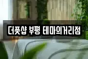 더풋샵 부평 테마의거리점