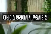 더바디스 청라마사지 루원시티점