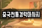 중국전통경락마사지