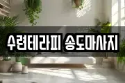 수련테라피 송도마사지