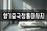 향기중국정통마사지