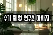 수기 체형 연구소 마사지