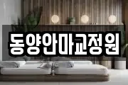 동양안마교정원