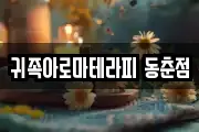 귀족아로마테라피 동춘점