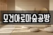 모건아로마숲공방