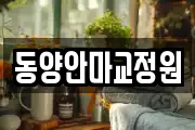 동양안마교정원