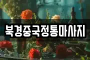 북경중국정통마사지