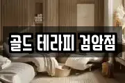 골드 테라피 검암점