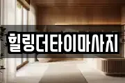 힐링더타이마사지