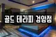 골드 테라피 검암점