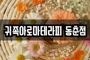 귀족아로마테라피 동춘점