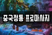 중국정통 프로마사지
