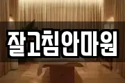 잘고침안마원