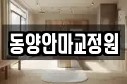 동양안마교정원