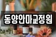 동양안마교정원
