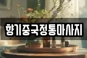 향기중국정통마사지