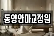 동양안마교정원
