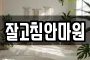 잘고침안마원