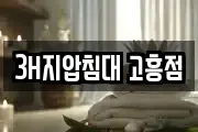3H지압침대 고흥점