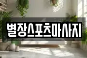 별장스포츠마사지