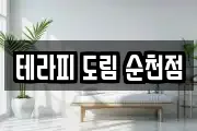 테라피 도림 순천점