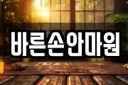바른손안마원