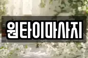 원타이마사지