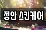 정안 스킨케어