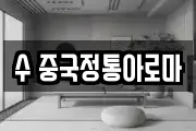수 중국정통아로마