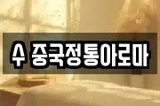 수 중국정통아로마