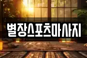 별장스포츠마사지