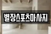 별장스포츠마사지