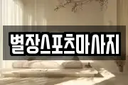 별장스포츠마사지