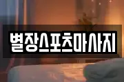 별장스포츠마사지