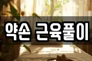 약손 근육풀이