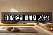 전북특별자치도 군산시 개정동 마사지, 지압등 업체정보