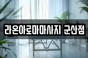 라온아로마마사지 군산점