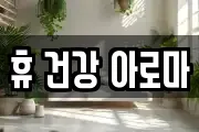 휴 건강 아로마