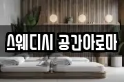 스웨디시 공간아로마