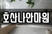 호산나안마원