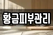 황금피부관리