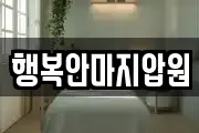 전북 군산시 서흥남동 마사지, 지압등 업체정보
